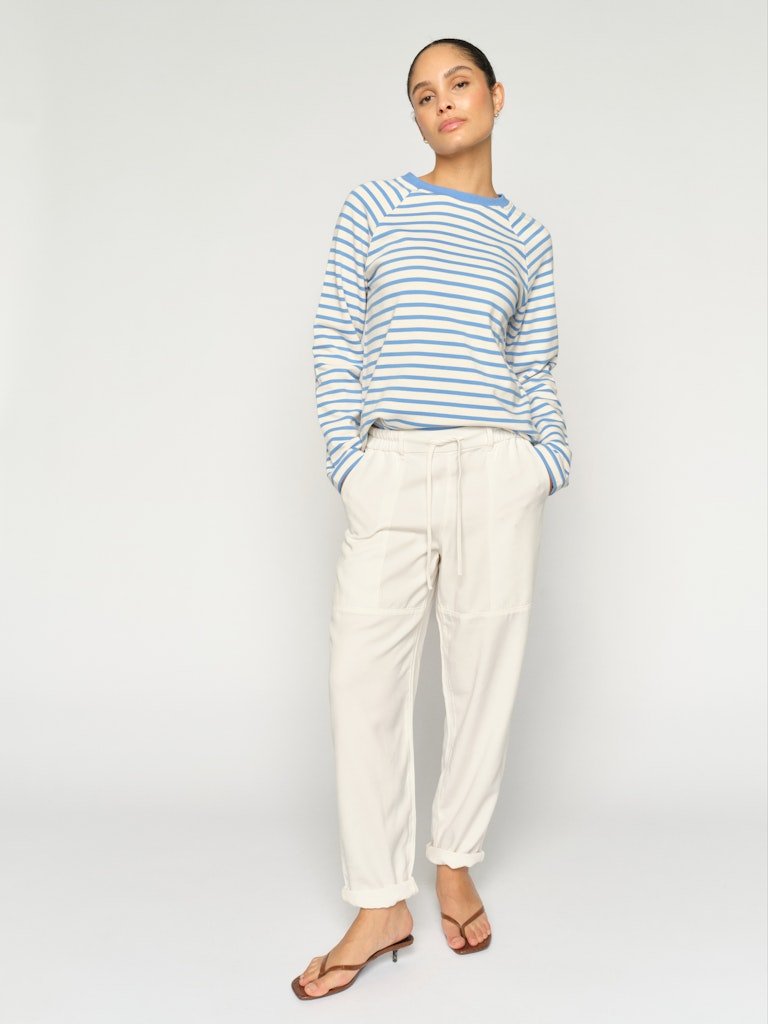 Mos Mosh naisten housut Maison Stalom Pant, luonnonvalkoinen