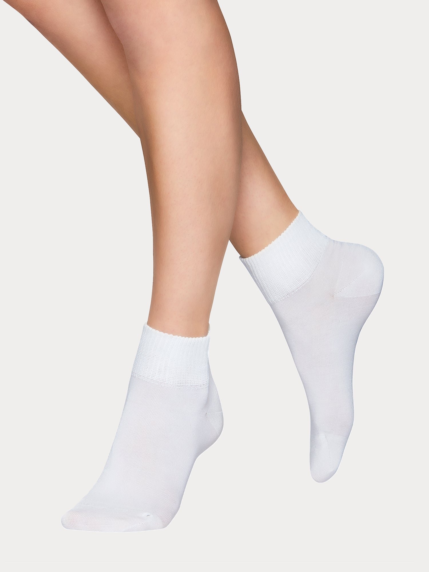 Nanso LYOCELL SNEAKER sukat, 2 paria - valkoinen