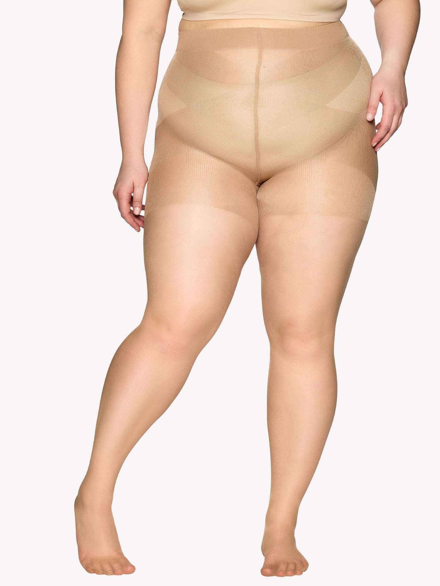 Nanso CURVY 20 den sukkahousut - natural