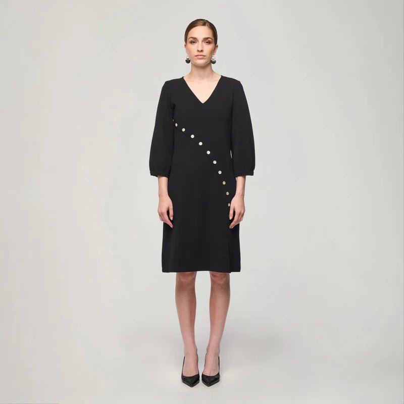 Aarikka naisten mekko, ELEANA MEKKO JERSEY Musta