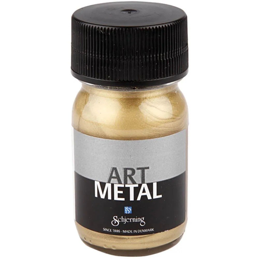 Akryylimaali - Kulta Metallic, 30ml