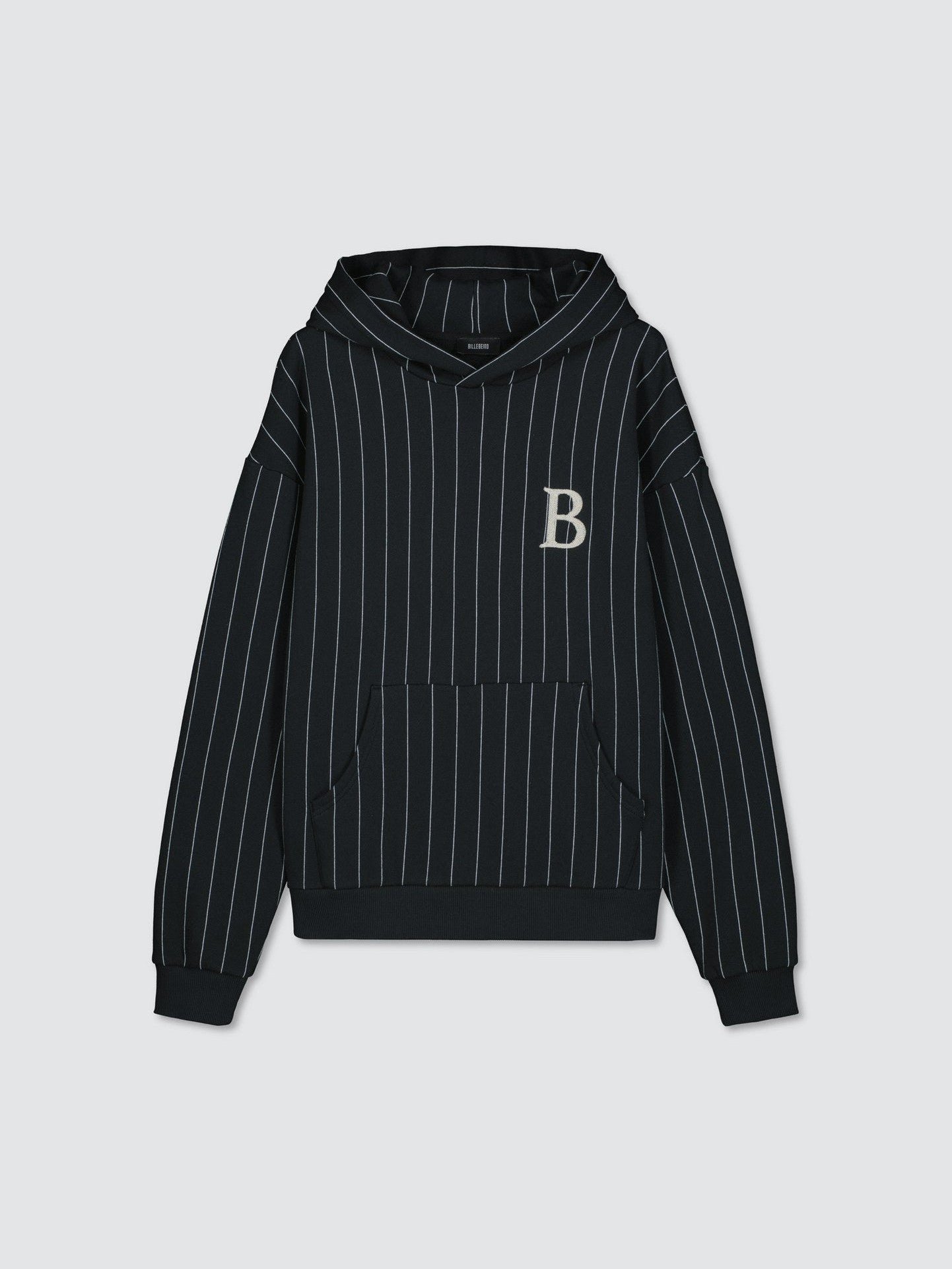 Billebeino miesten huppari, BILLEBEINO STRIPED HOODIE Musta