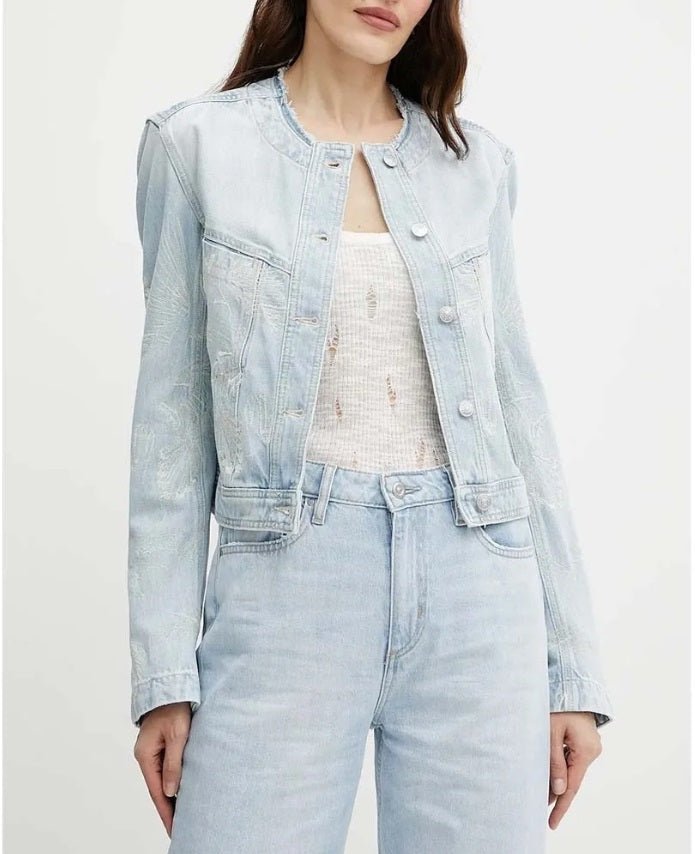 BOSS Orange naisten farkkutakki, DENIM TRUCK JACKET Indigo