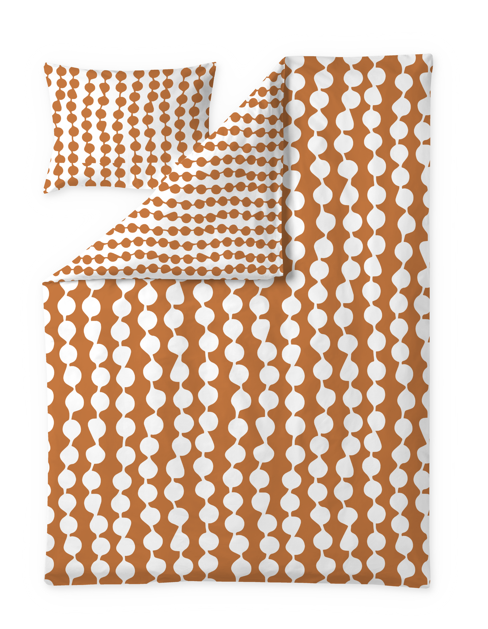 Finlayson Pampula pussilakanasetti Oranssi / Valkoinen