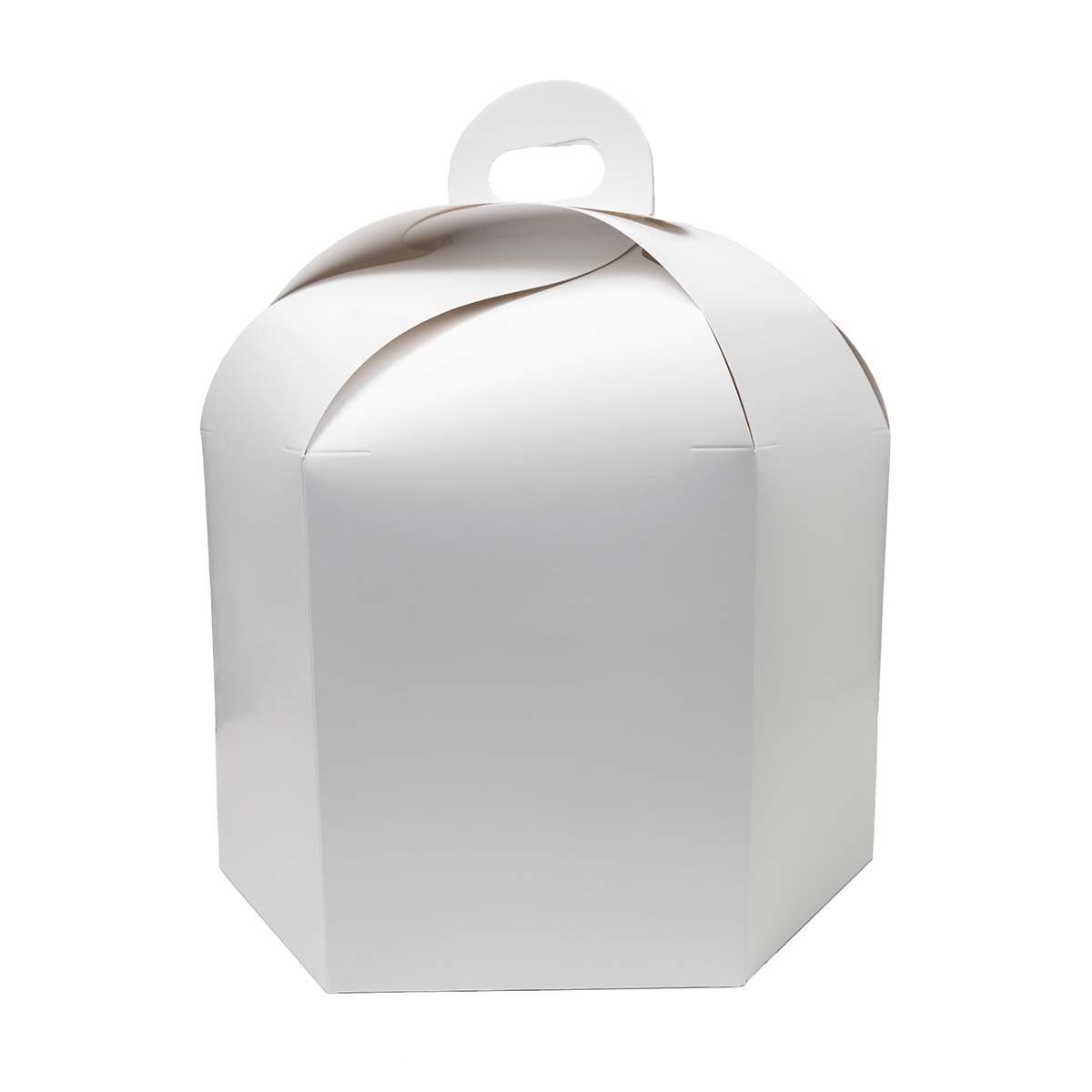 Kakkulaatikko kahvalla - Kuusikulmainen, 25x19cm