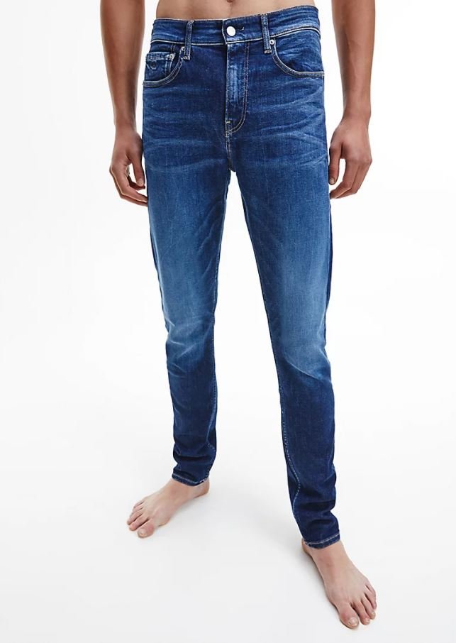 Calvin Klein Jeans Miesten Farkut, Slim Tapered 1BJ NOS Indigo