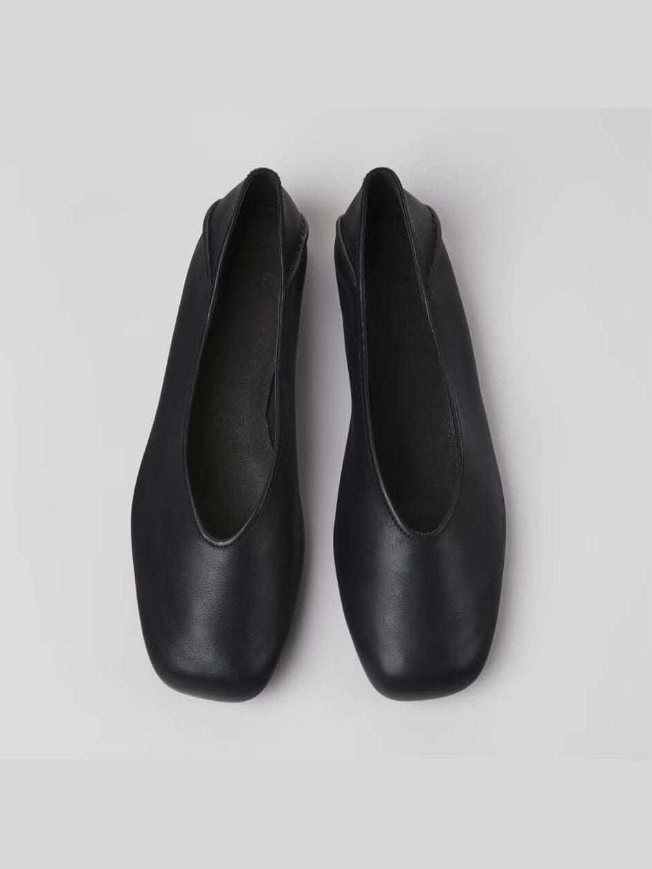 Camper naisten kengät, WOMEN MOCCASI Musta