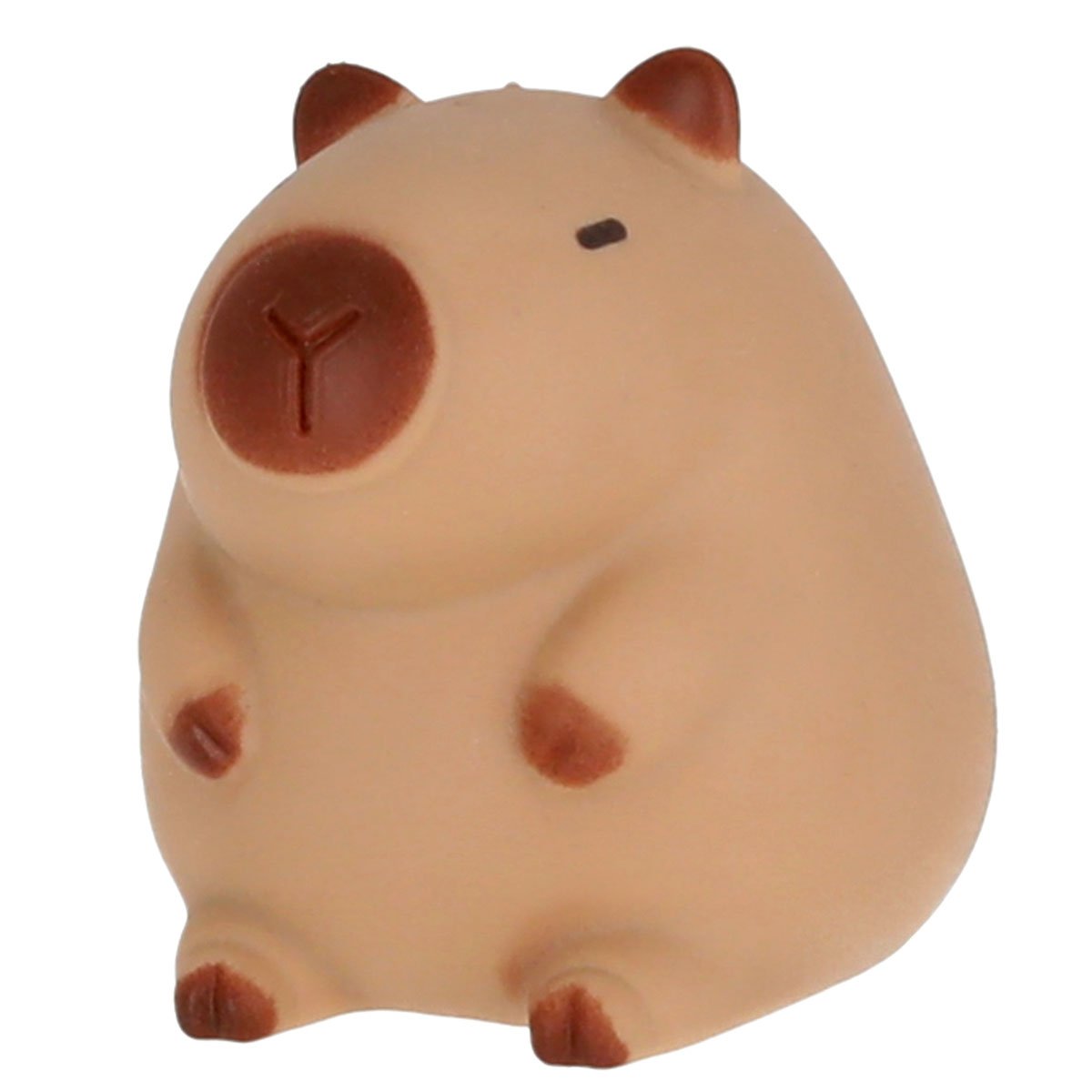 Puristettava kapybara - stressilelu, 8 cm