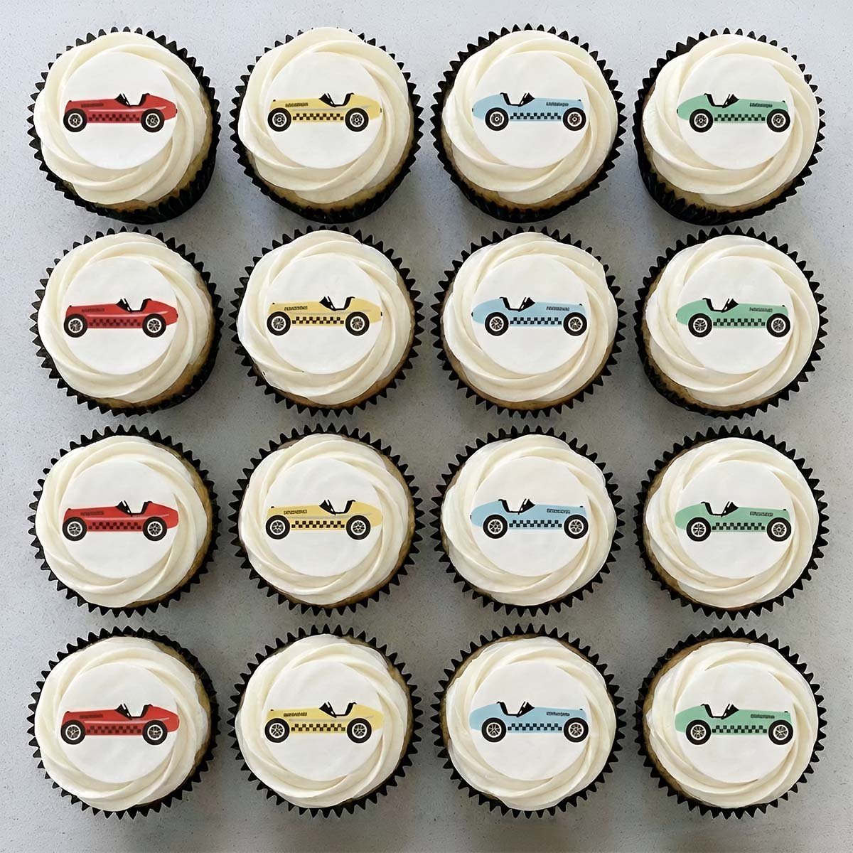 Muffinikuvat - Retroautot