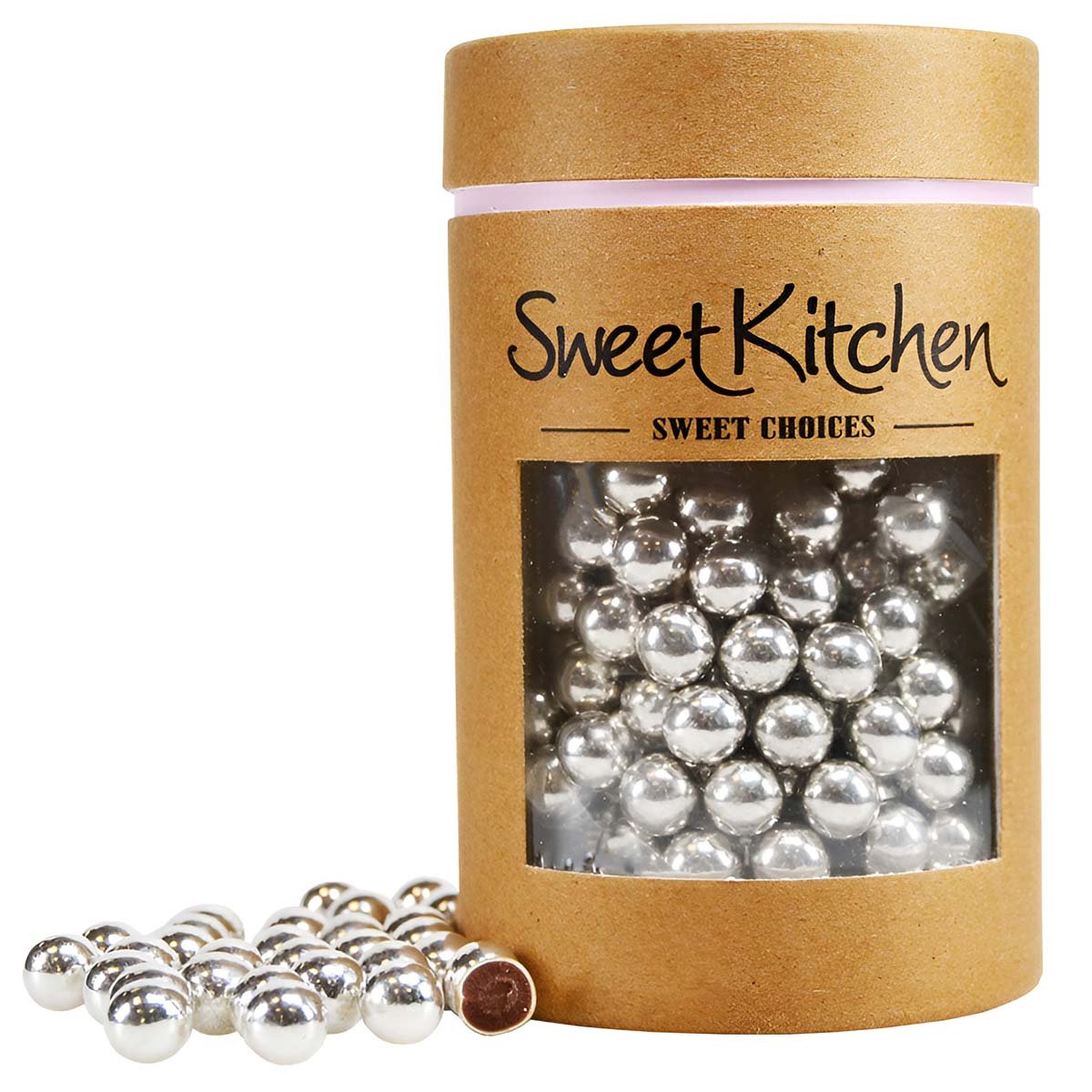 Suklaapallot 10 mm – Hopea, 70 g