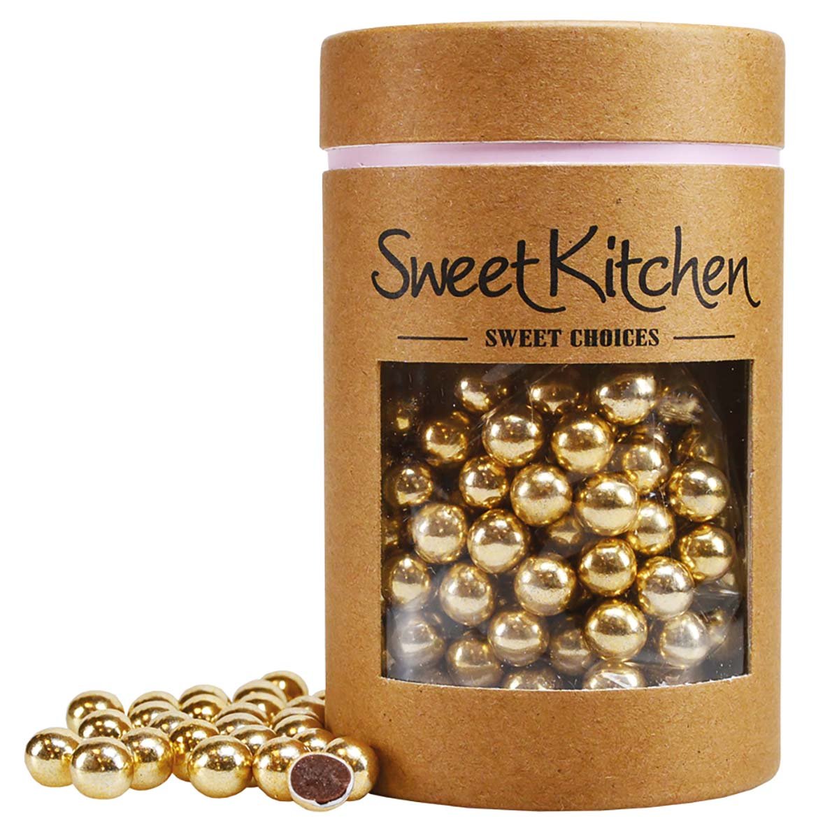 Suklaapallot 8 mm – Kulta, 70 g