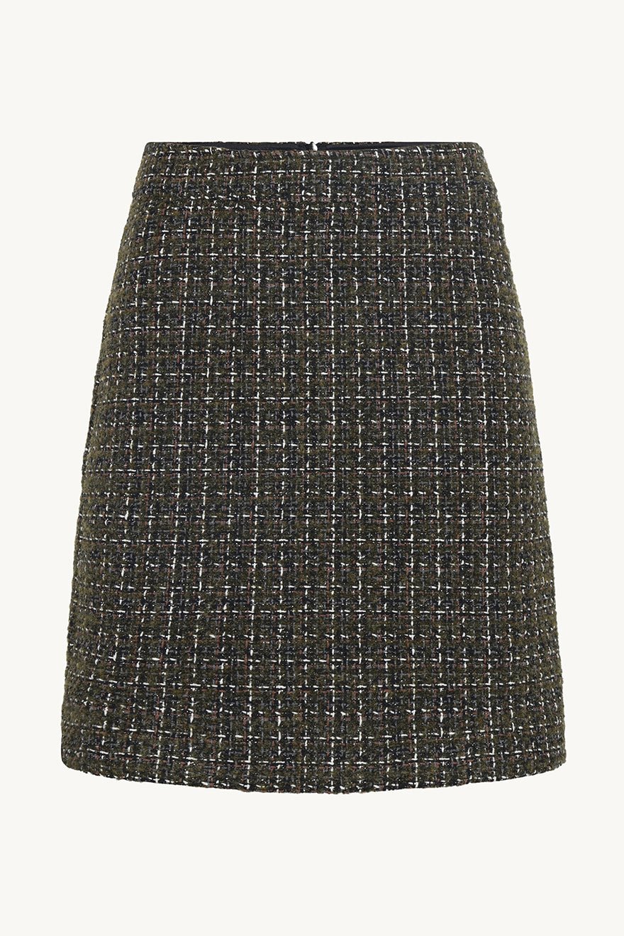 Claire naisten hame, NANINA SKIRT Musta Kuosi