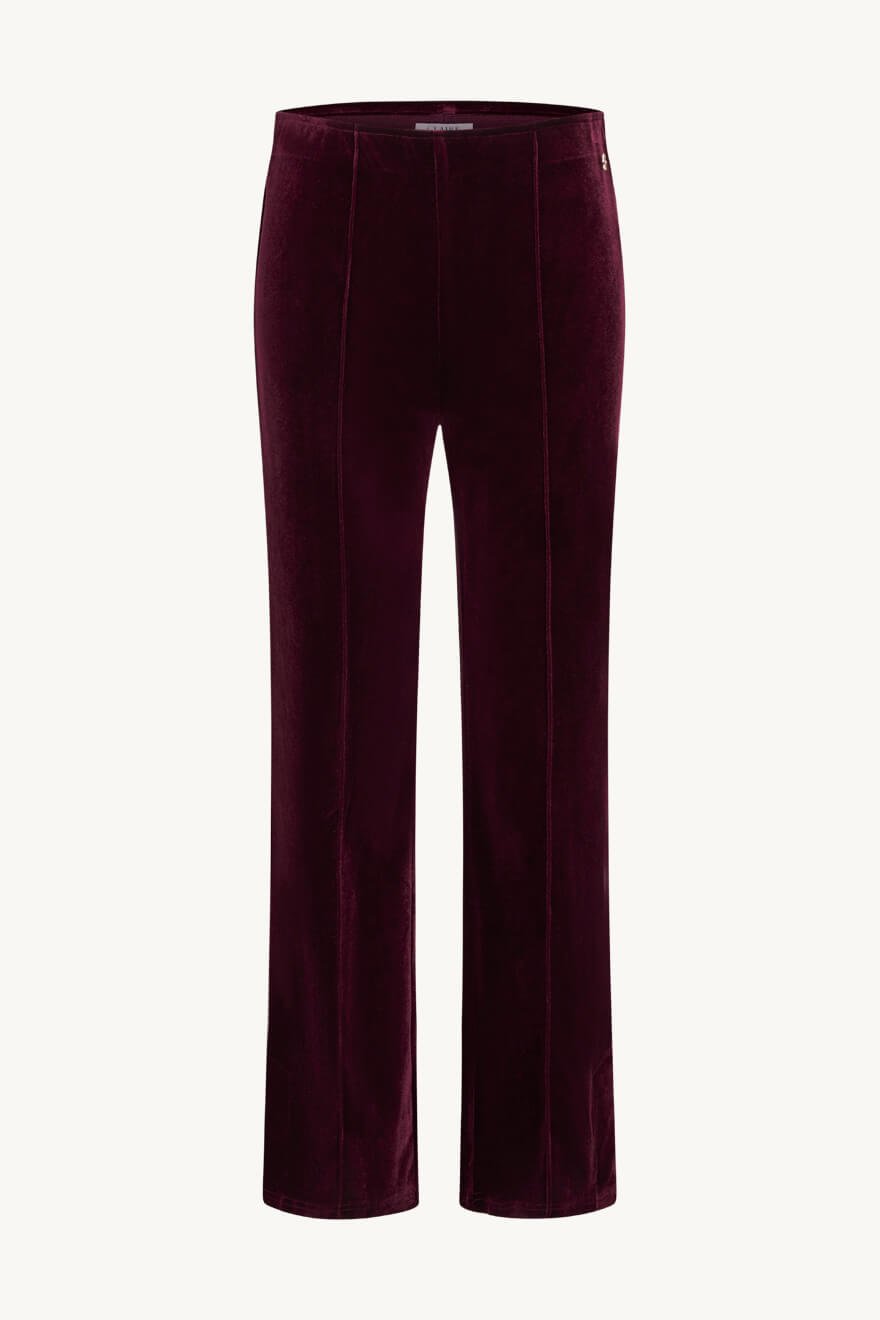 Claire Naisten Housut Thuva Housut, viininpunainen