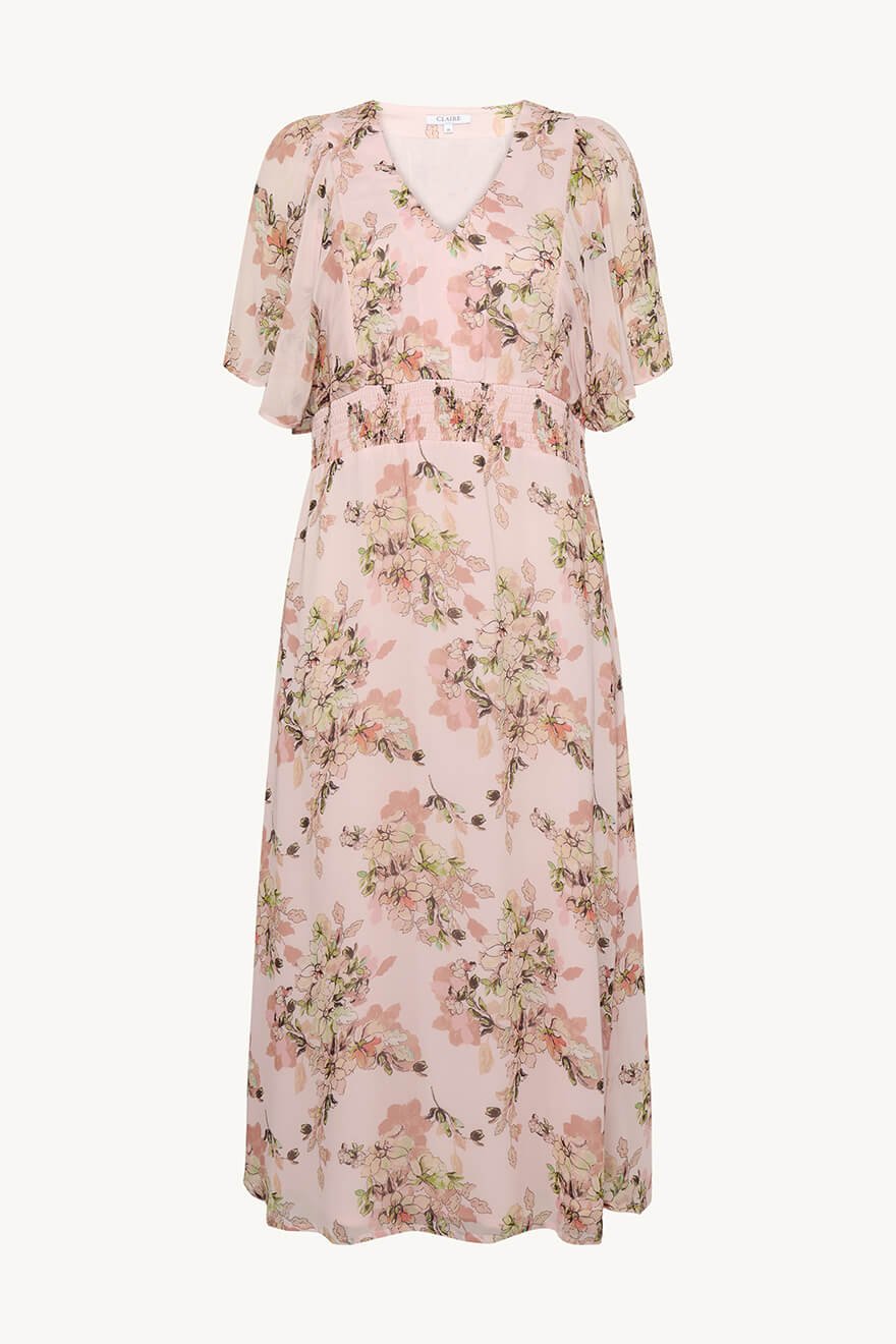 Claire Naisten Mekko, Danijela Dress Vaaleanpunainen Kuosi