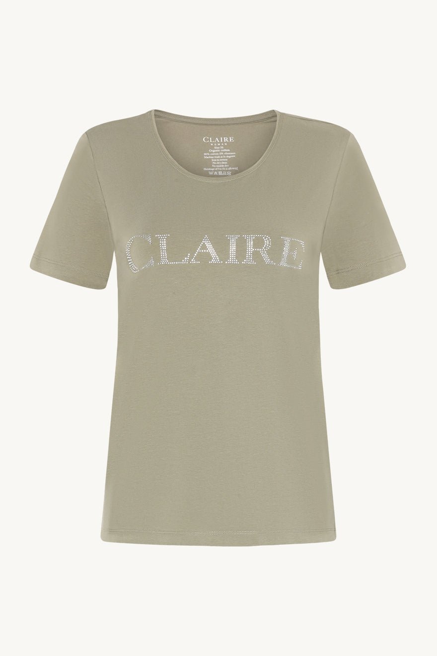 Claire Naisten T-paita ALANIS Khaki