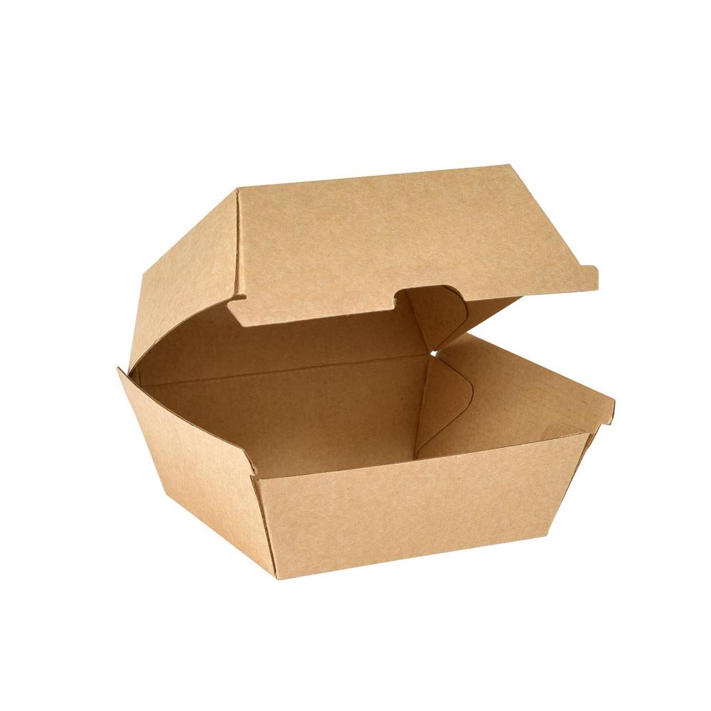 Kartonkinen Take-away-rasia, Biopak, 500ml, 5kpl