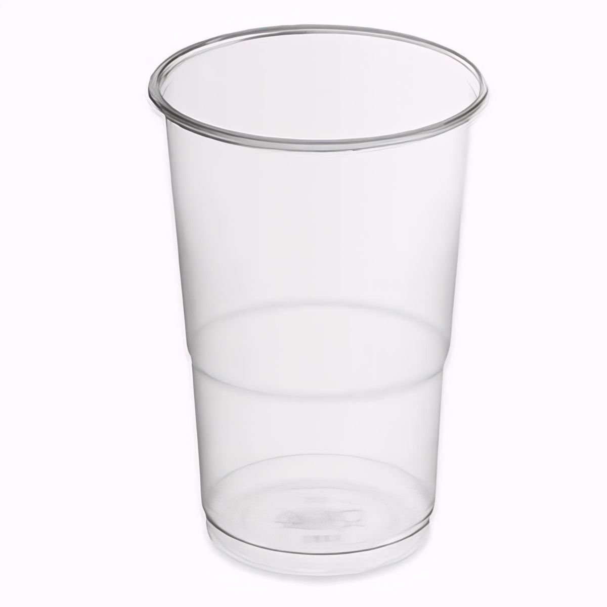 Kestävä muovimuki - kirkas PET, 300 ml, 50 kpl