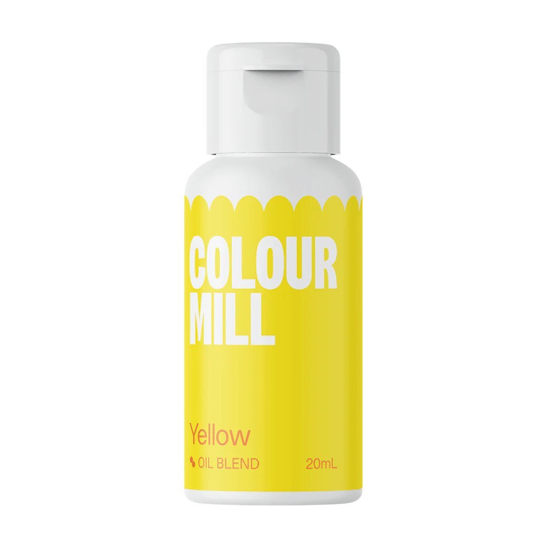 Öljypohjainen Elintarvikeväri, 20ml - Yellow
