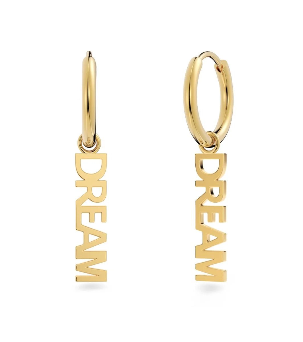 Edblad korvakorut, DREAM HOOPS GOLD Kullankeltainen