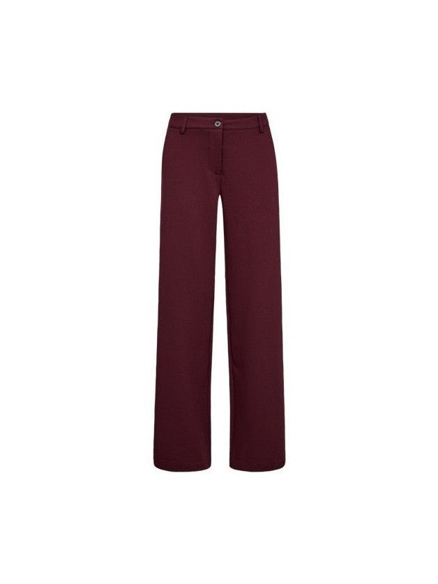 Freequent Naisten Housut NANNI PANT Viininpunainen
