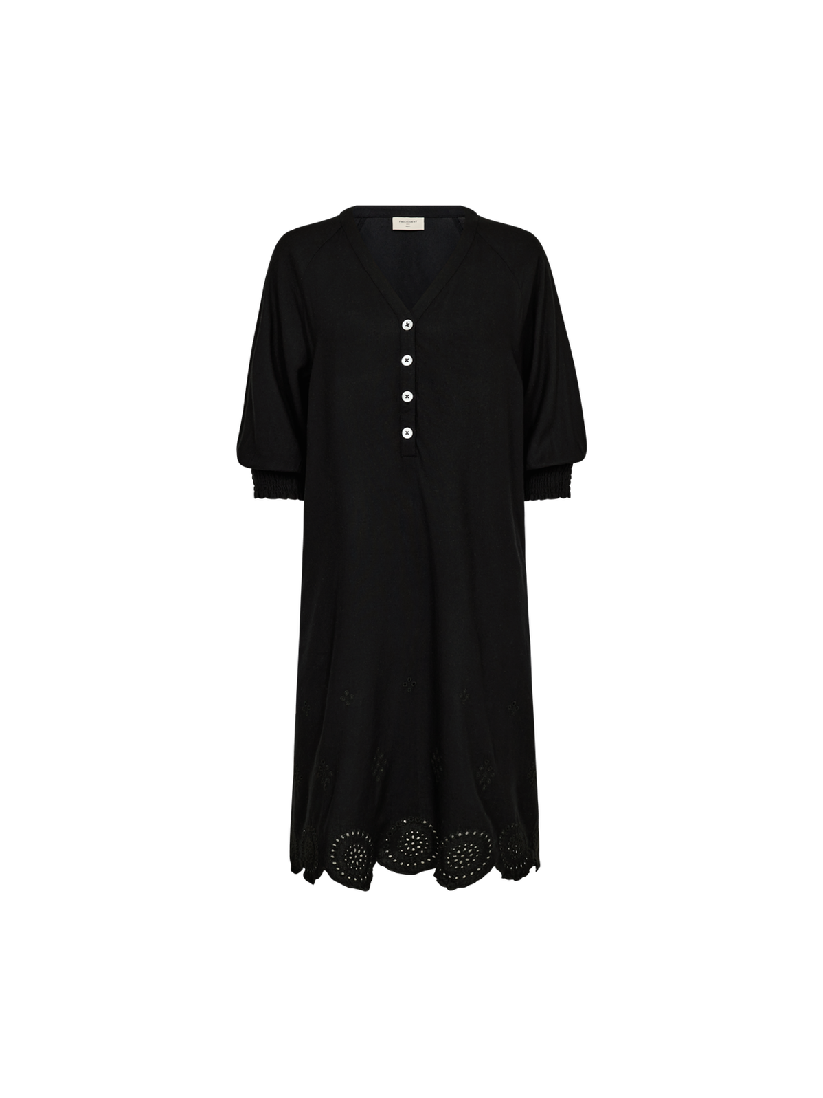 Freequent naisten mekko, LINUS DRESS Musta