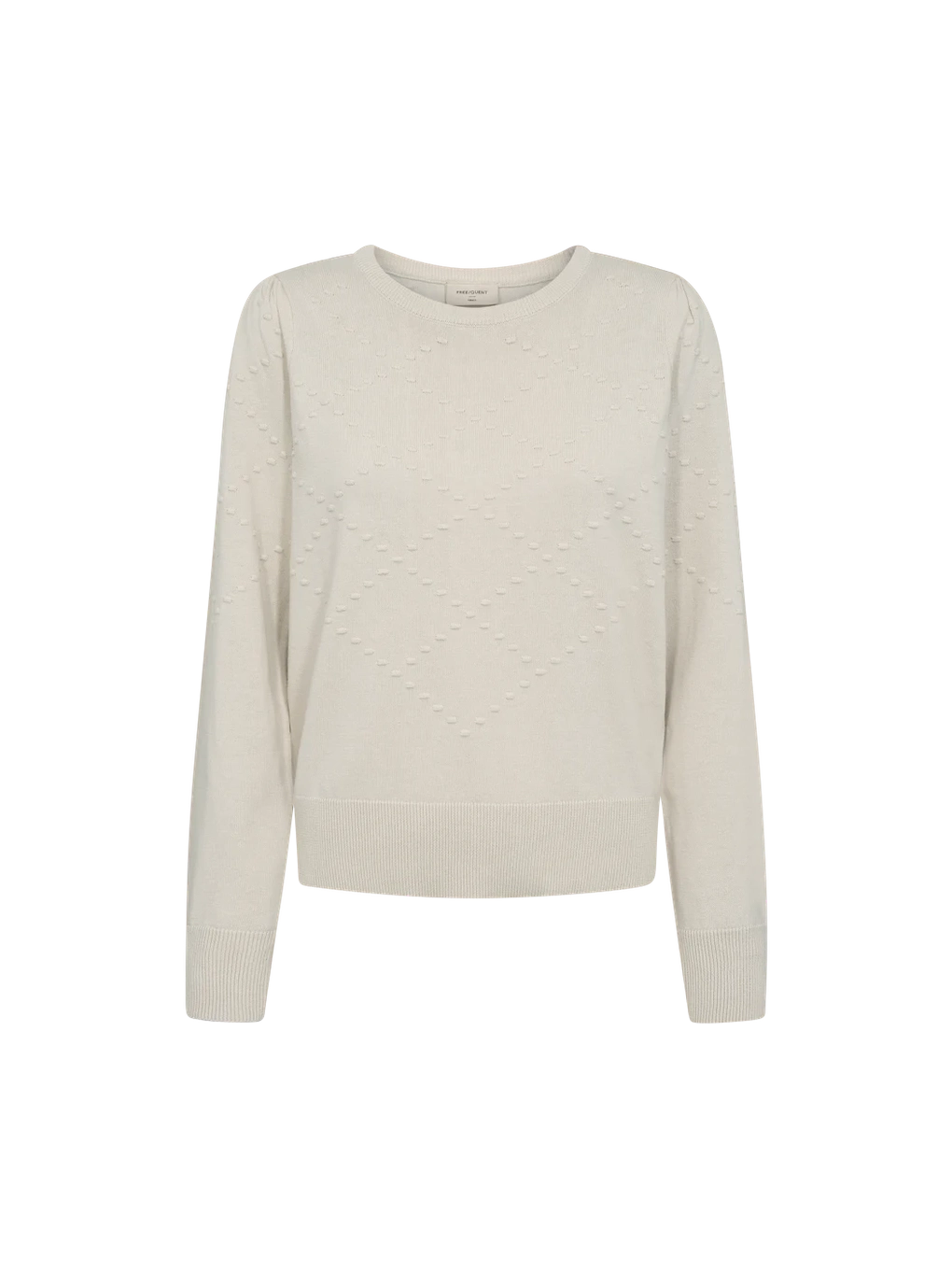 Freequent naisten neule, DODO PULLOVER Hiekka