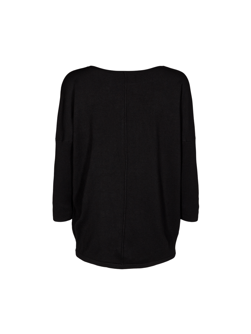 Freequent Naisten Neule, Jone Plain Musta