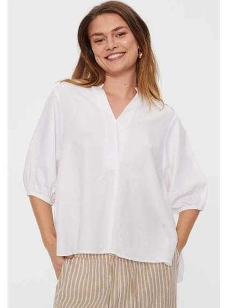 Freequent naisten pusero, FQLAVA-BLOUSE Valkoinen