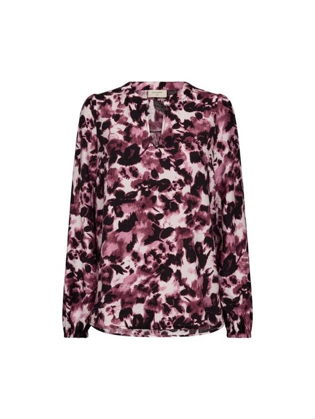 Freequent naisten pusero, HIRSE BLOUSE Viininpunainen Kuosi