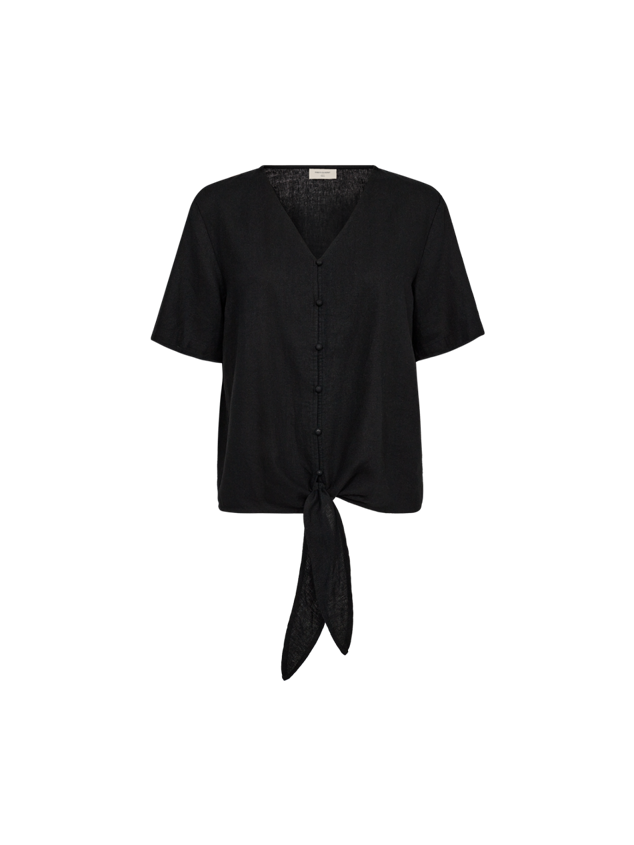 Freequent naisten pusero, LAVA BLOUSE Musta