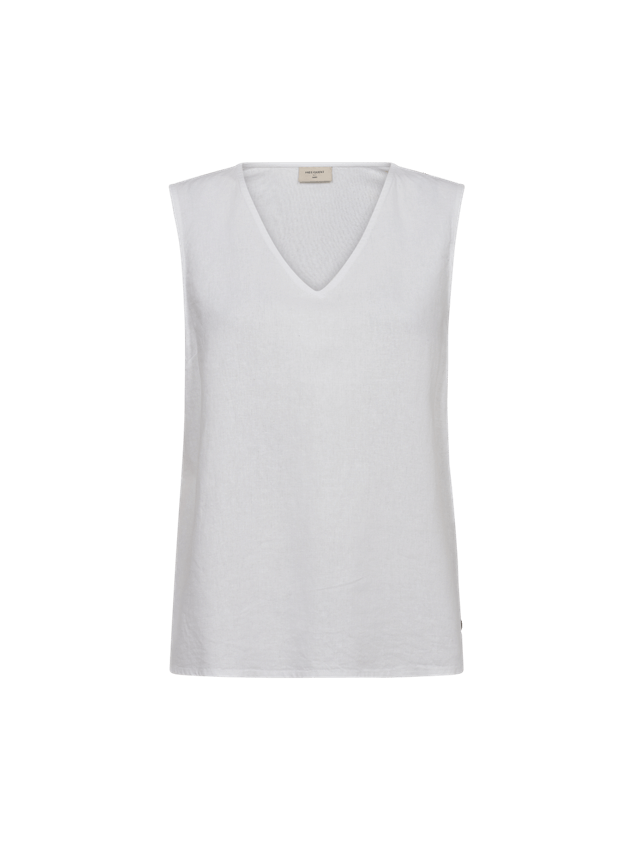 Freequent naisten toppi, FQLAVA TOP Valkoinen