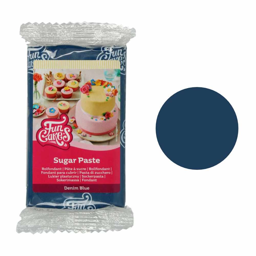 Sokerimassa - Denim Blue (farkunsininen), 250g