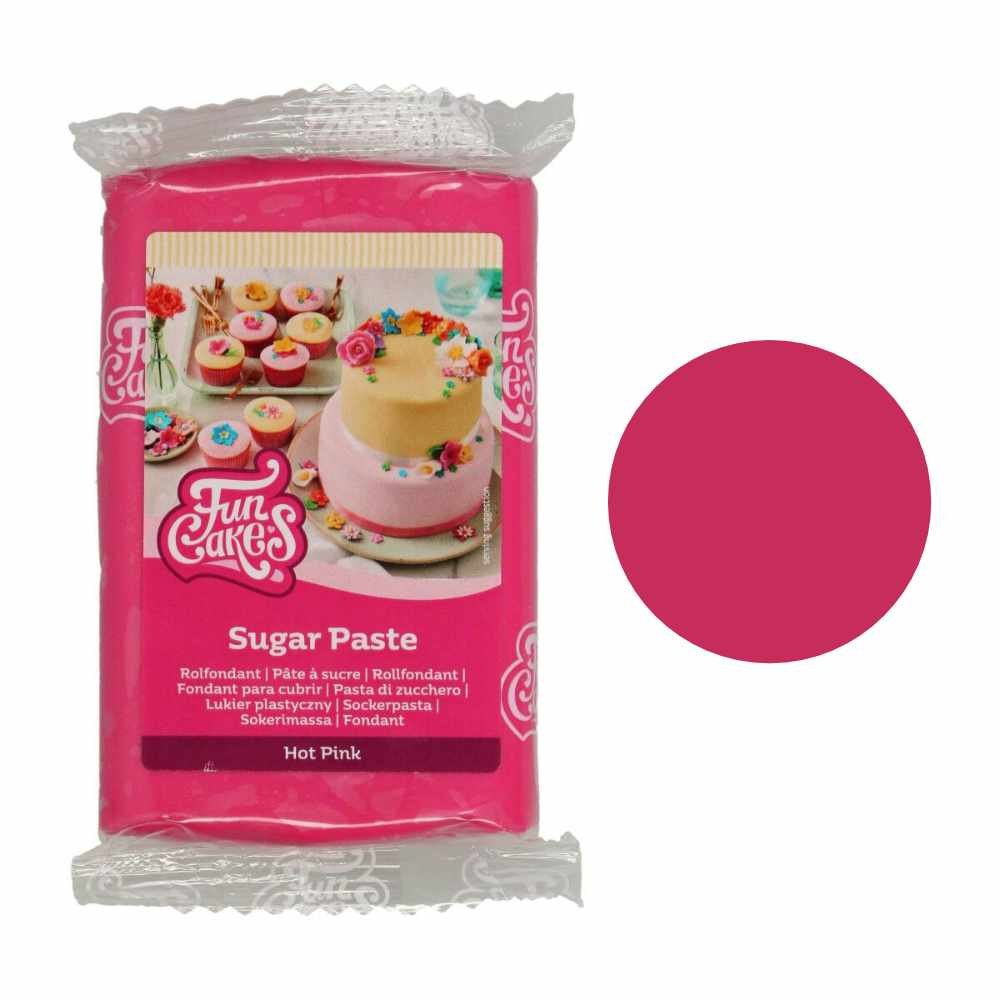 Sokerimassa - Fuksia, 250g