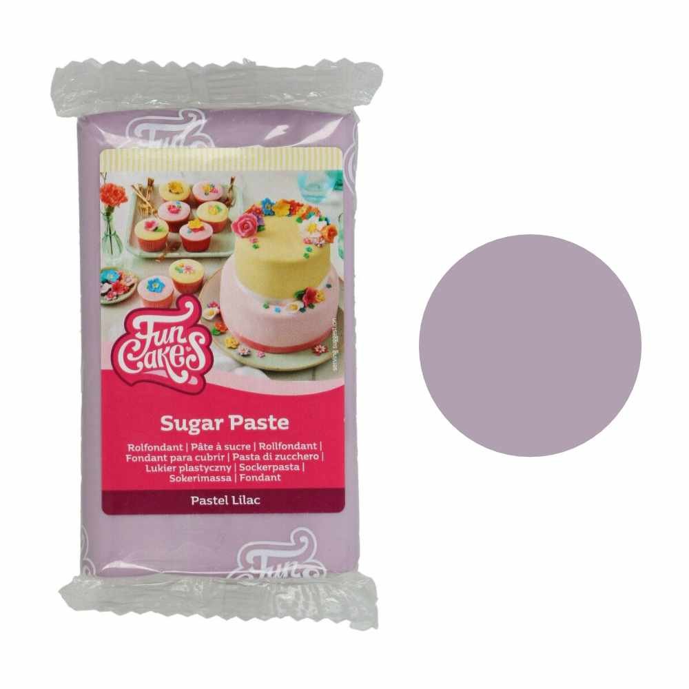 Sokerimassa - Pastellinvioletti, 250g