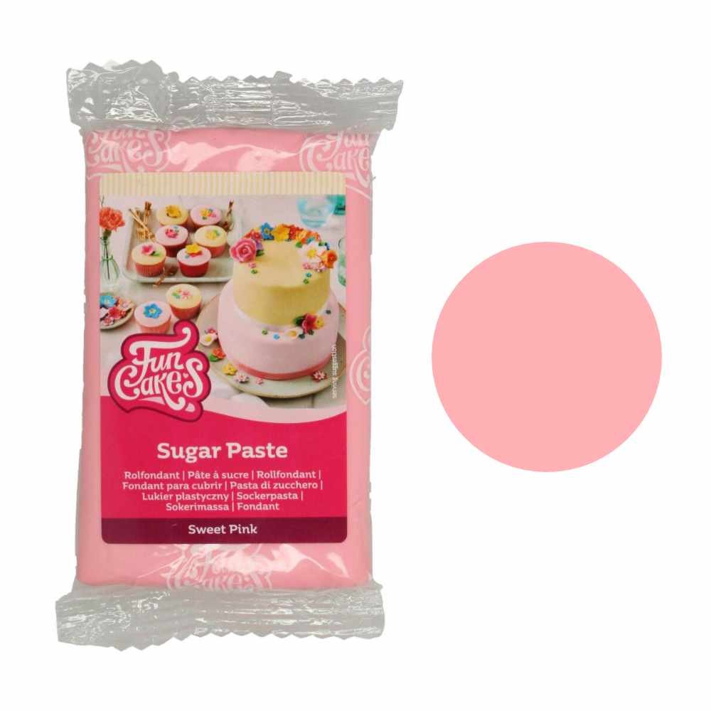 Sokerimassa - Hennon vaaleanpunainen, 250g