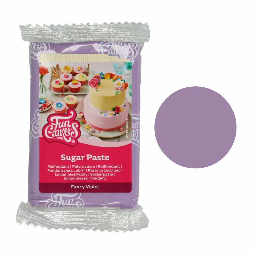 Sokerimassa - Vaaleanvioletti, 250g