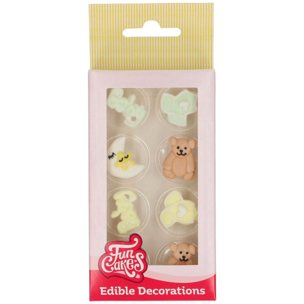Syötävät sokerikoristeet - Vauva-aiheiset