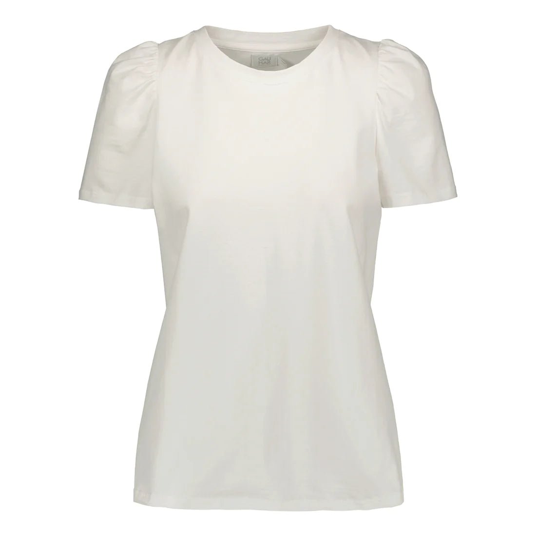Gauhar Naisten T-Paita, PUFF T-SHIRT WHITE Valkoinen