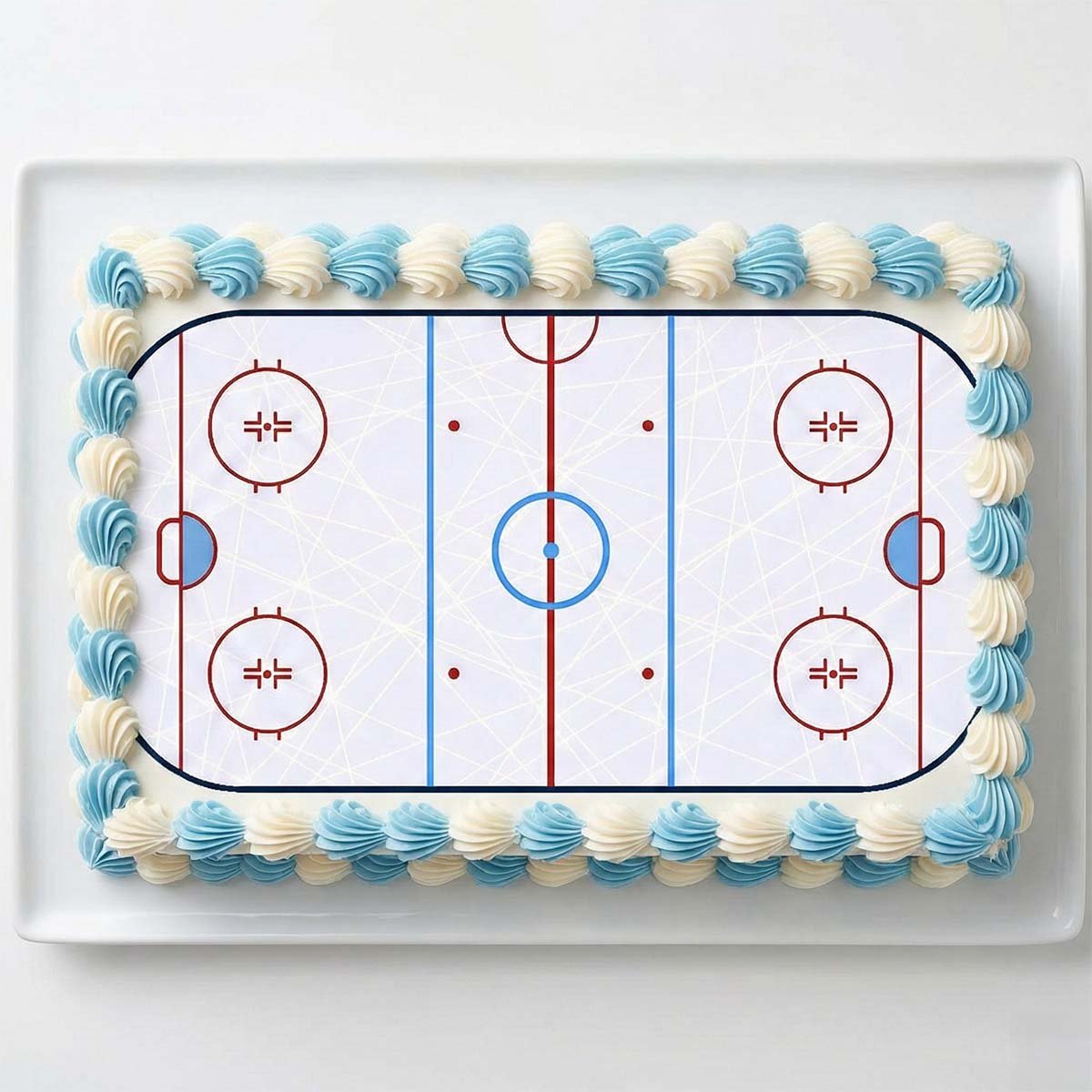 Kakkukuva - Jääkiekkokaukalo, suorakulmio