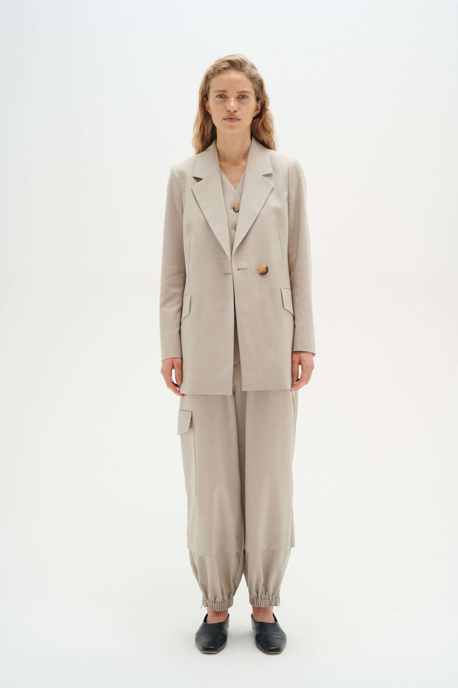 Inwear housut, WAI CARGO PANT Ruskeanharmaa