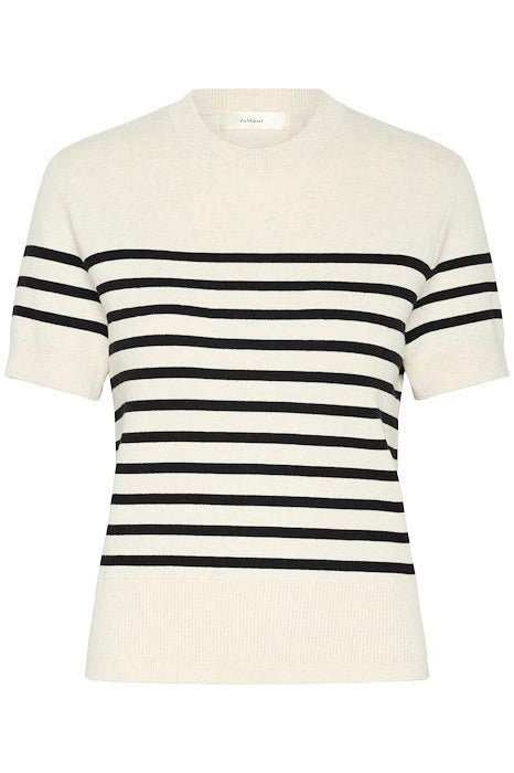 Inwear naisten neulepusero, WALLISIW PULLOVER Black Stripe