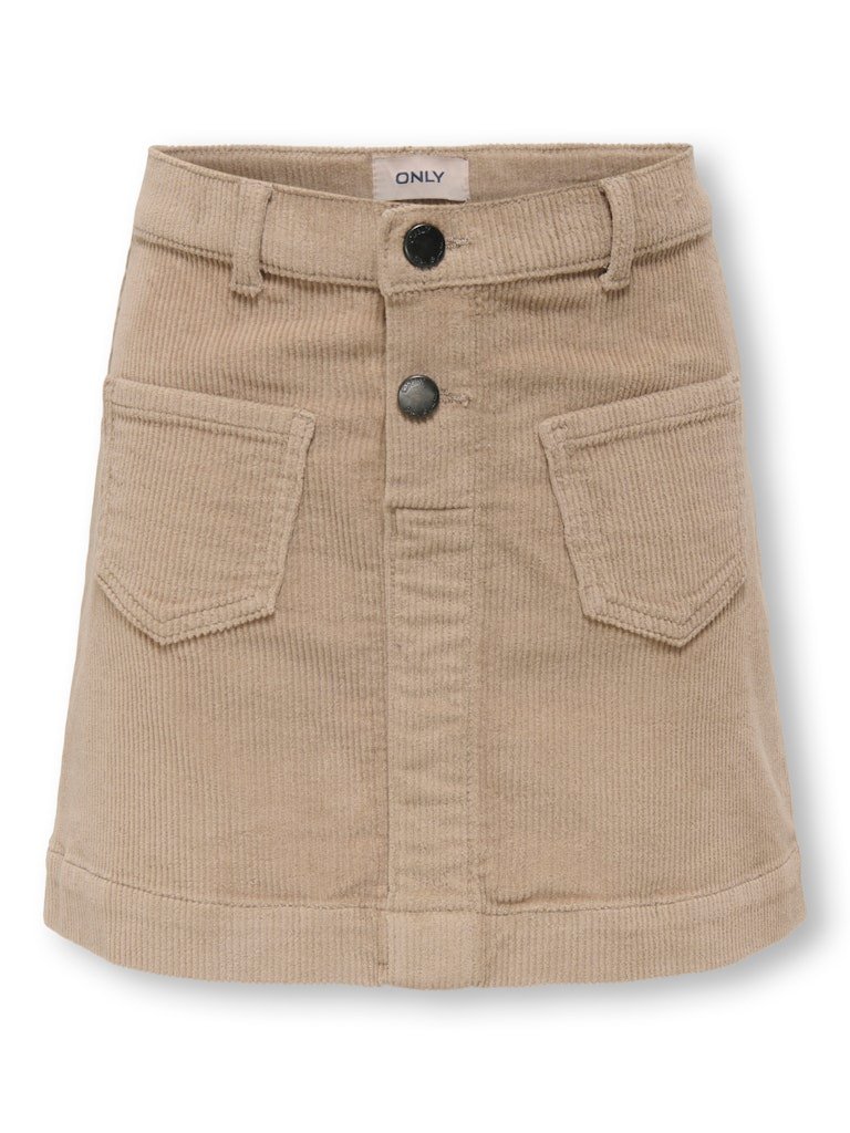Kids Only lasten hame, KOGAMAZING GLOBAL HW CORD SKIRT Beige