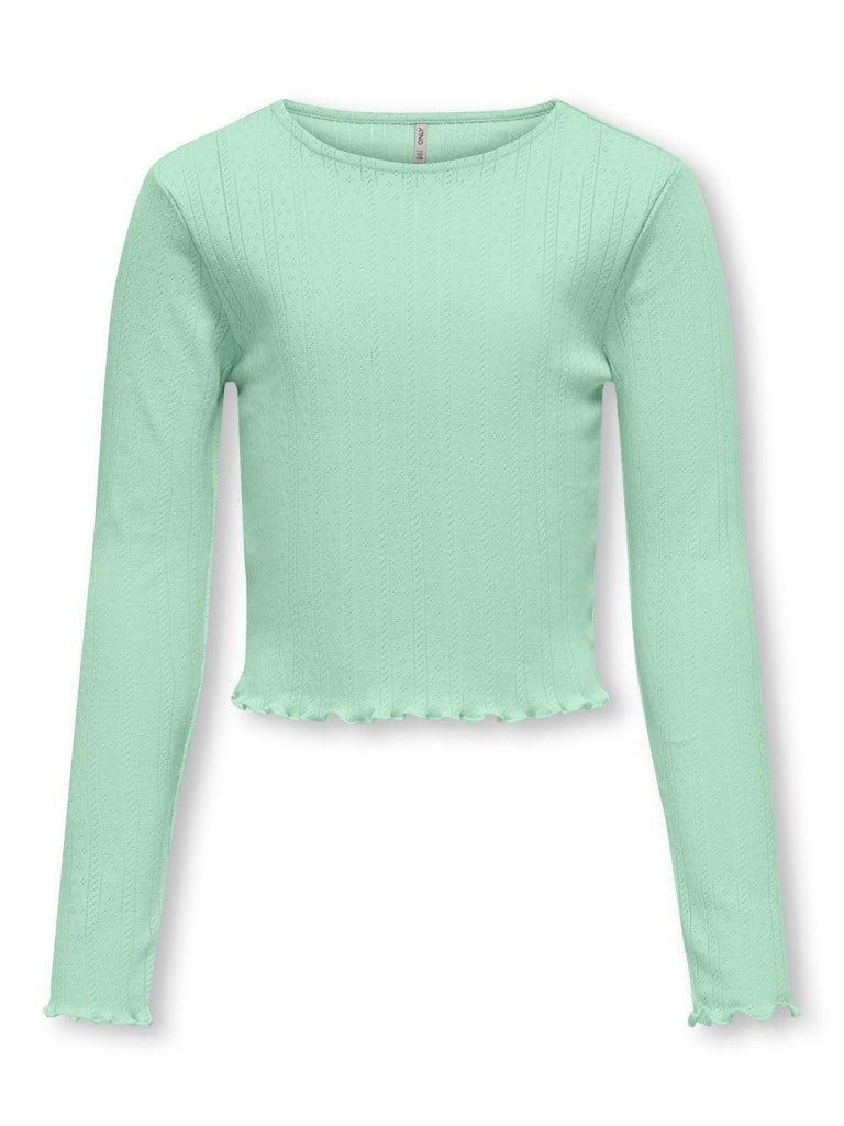 Kids Only lasten paita, KOGCARLOTTA LS TOP Mintunvihreä