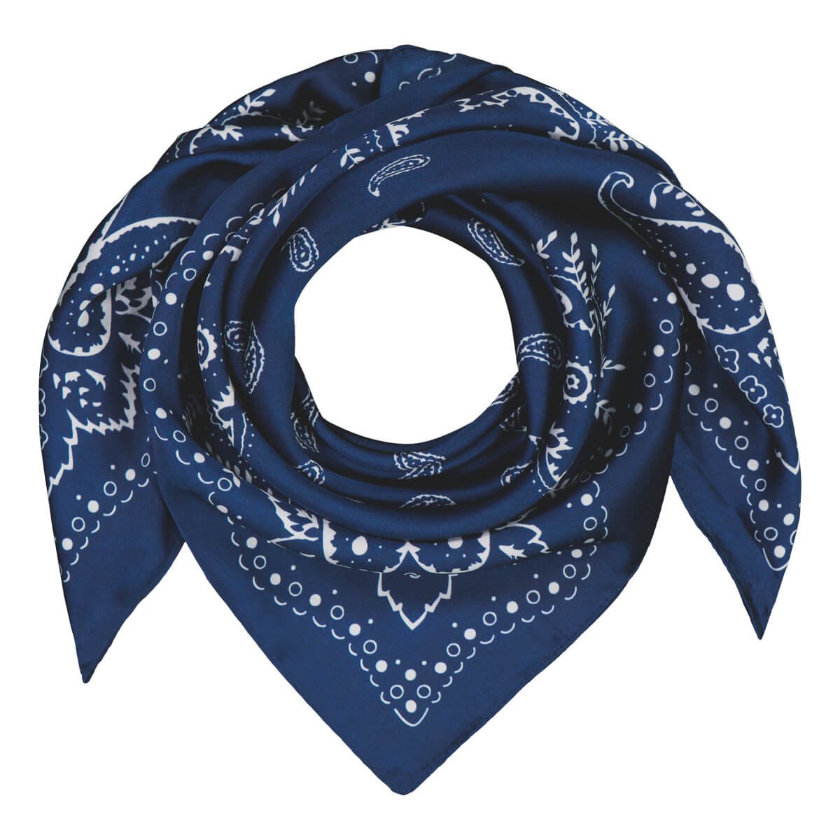 Klement Huivi, 70 x 70 Linnea Huivi Sininen Kuosi