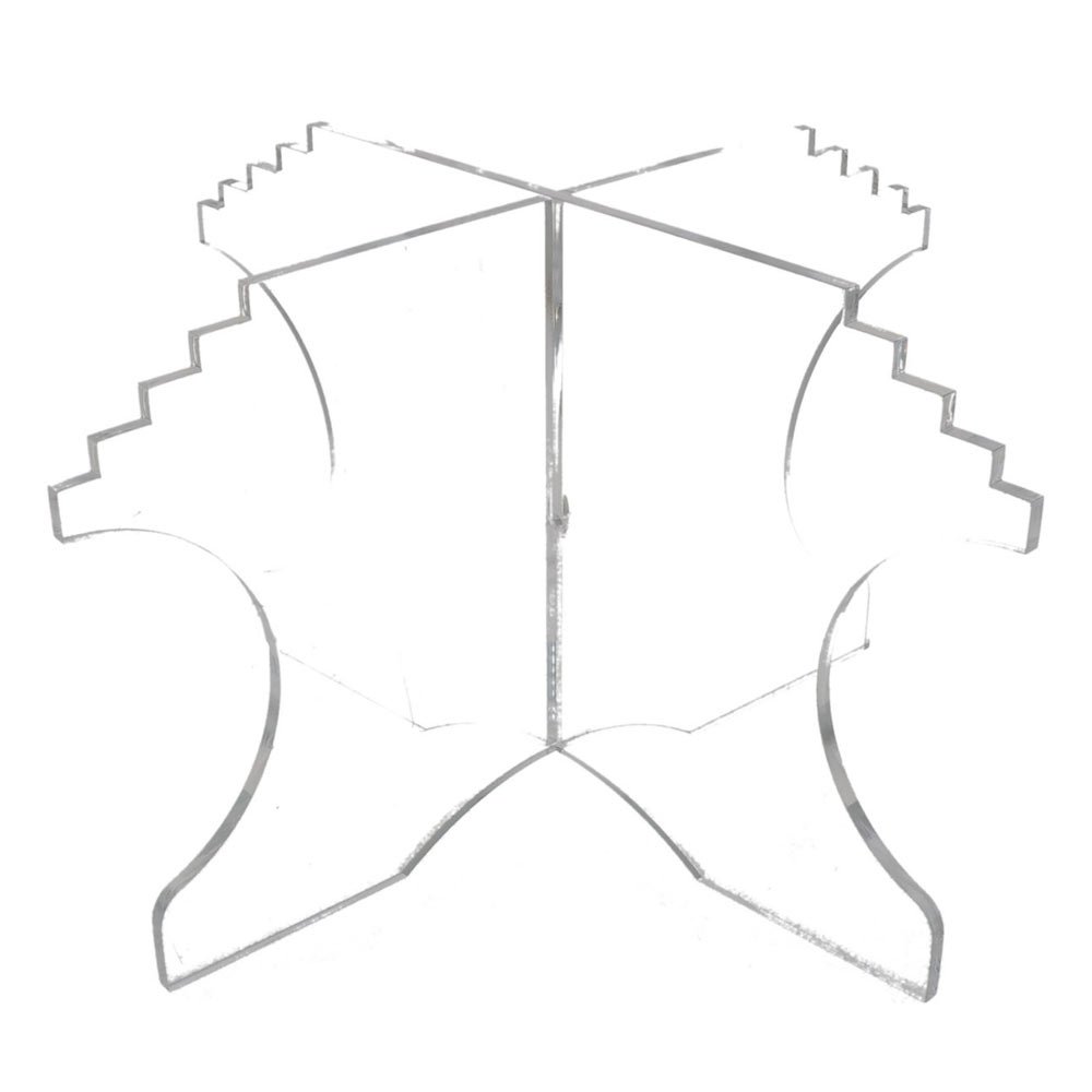 Macarons-tornitelineen Kirkas Jalusta, 16cm