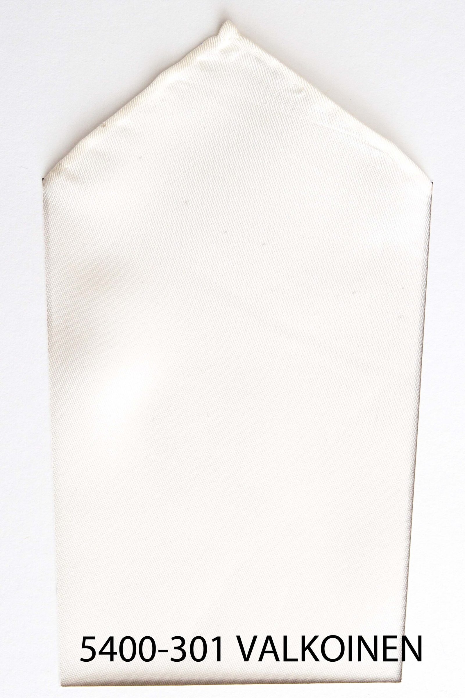 Matex Silkkinen Taskuliina Valkoinen