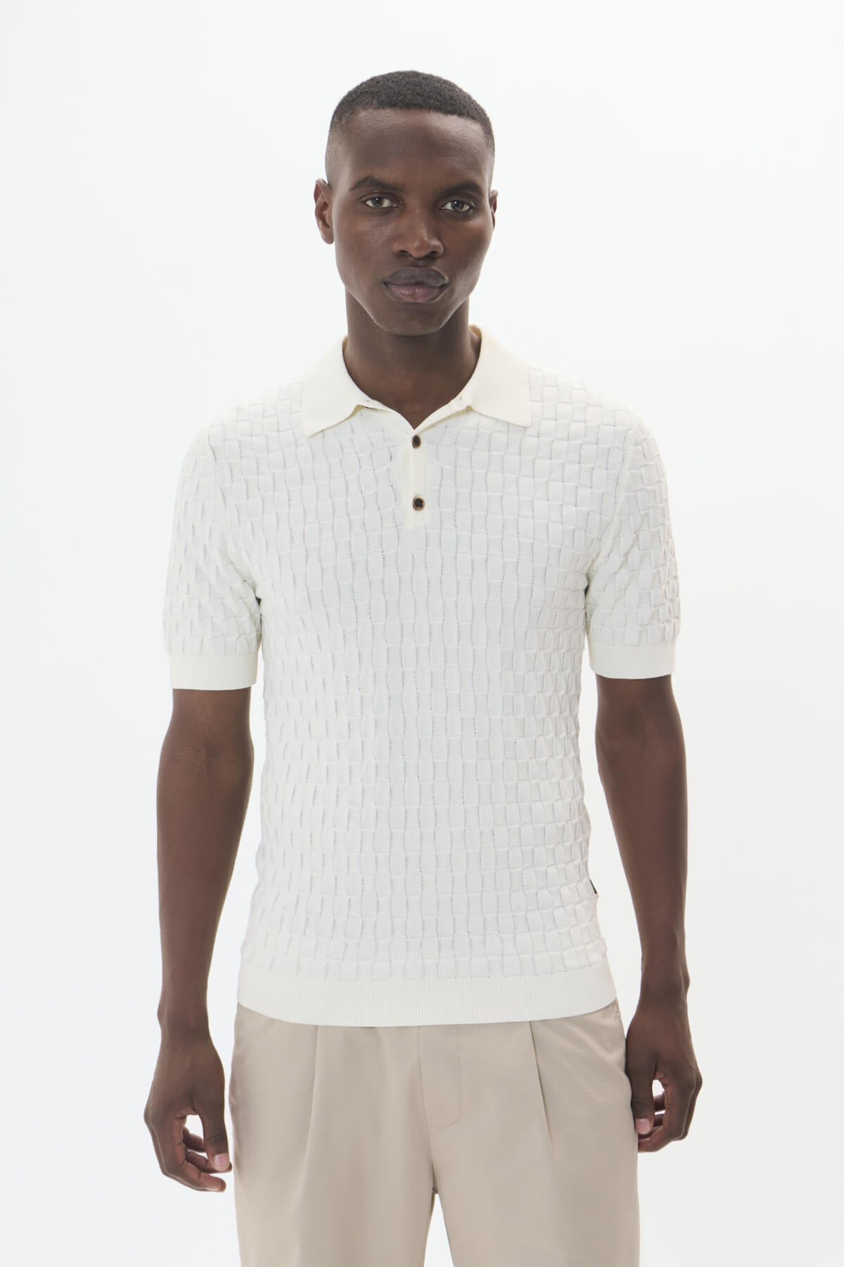 MATINIQUE miesten pikeepaita, POLO BB HERITAGE Off White