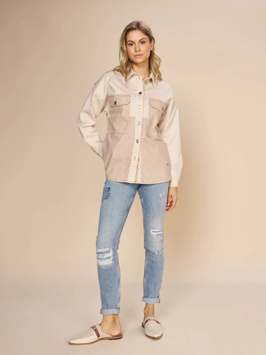 Mos Mosh Naisten Farkut, MMBradford Mondra Jeans Indigo