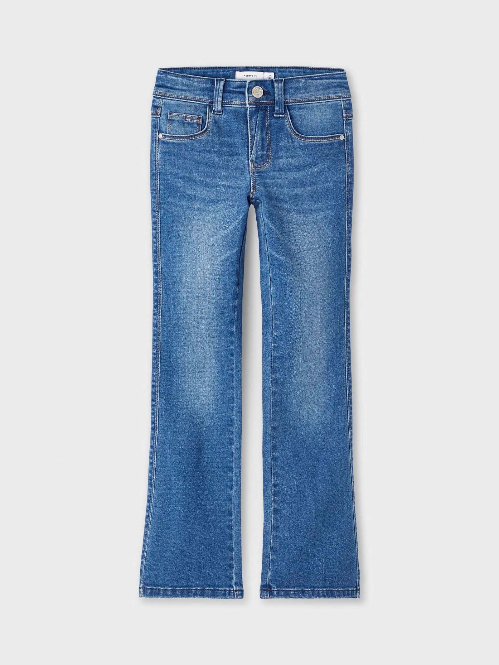 Name It lasten farkut, NKFPOLLY SKINNY BOOT JEANS 1142 Sininen, Indigo
