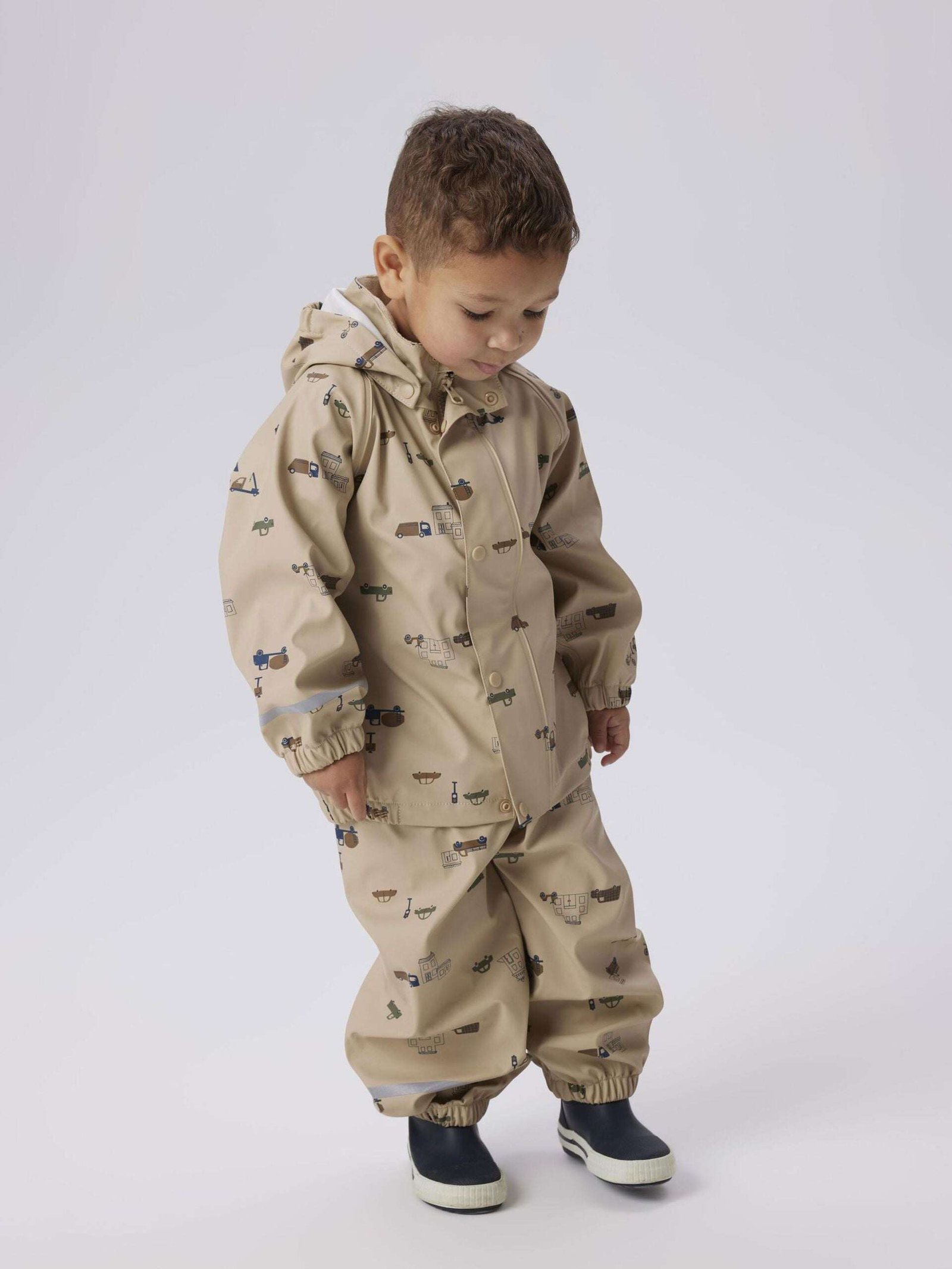 Name It lasten sadeasu, NMMDRY10 RAIN SET Beige Kuosi